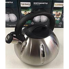 Чайник зі свистком Rainberg RB-627 Сталевий 3л RB-627 (12)