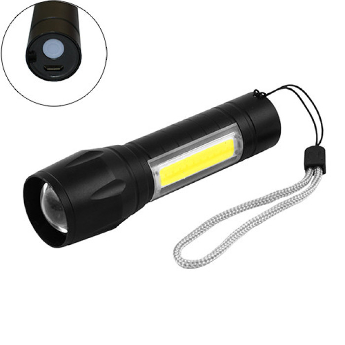 Ліхтарик police BL-511/4814 XPE,zoom, ЗУ USB (240 шт./ясть)