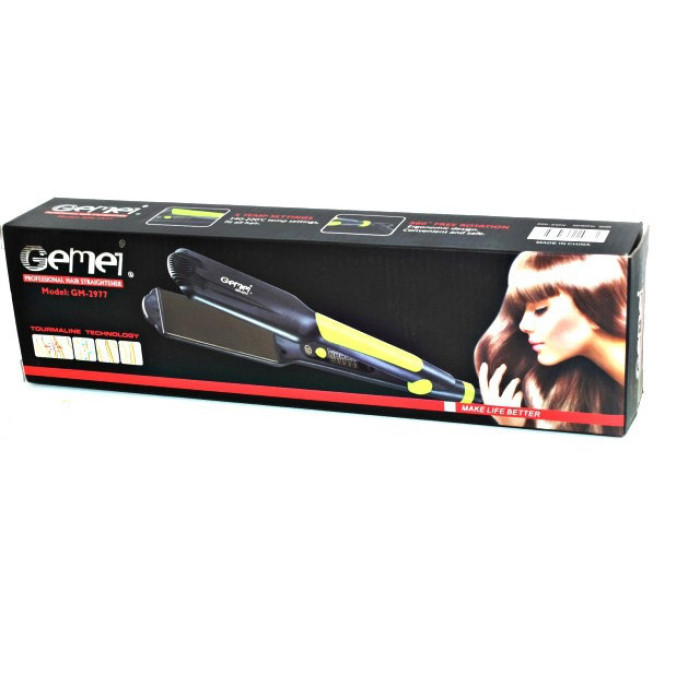 Випрямляч для волосся GEMEI GM-2977 (40 шт./ясть)