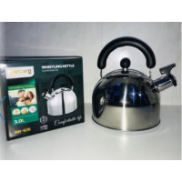 Чайник зі свистком Rainberg Сталевий 3л RB-626 (12)