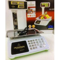 Ваги Тергові зі стійкою Crownberg CB-5008 50 кг (4 шт./ясть)