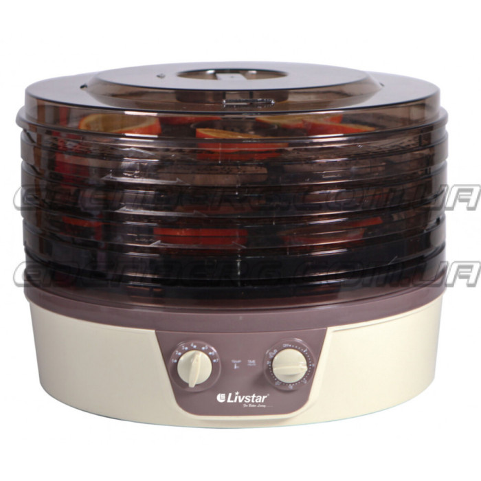 Сушарка Для Овой і Фруктів з Температури + Таймера 300 Вт LSU 1421 (4 шт./ясть)