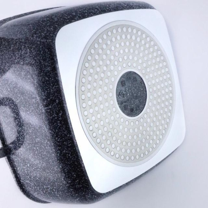 Каструля з кришкою 2,1л, 18 см Квадрат, Мармурове покр BN 360 (8 шт./ясть)