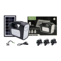 Портативна станція для заряджання GD 3/8419 з 3 лампами та сонячною панеллю (16)