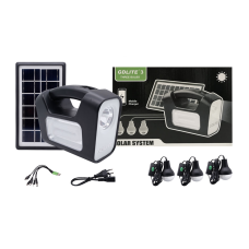 Портативна станція для заряджання GD 3/8419 з 3 лампами та сонячною панеллю (16)