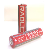 Акумулятори Rablex RB-1000, 18650/3.7V/1000mAh (500 шт)