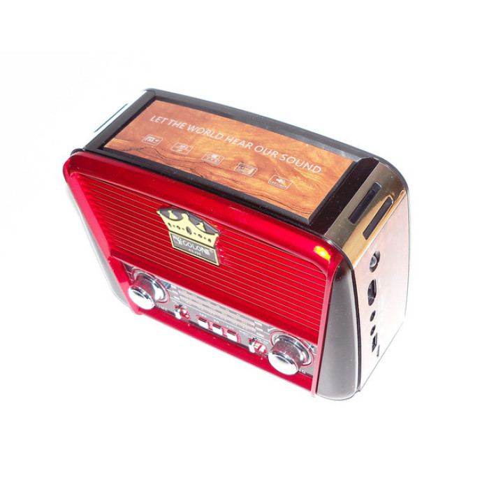 Радіоприймачі-GOLON-RX 455 SOLAR USB+SD (24 шт./яскравий)