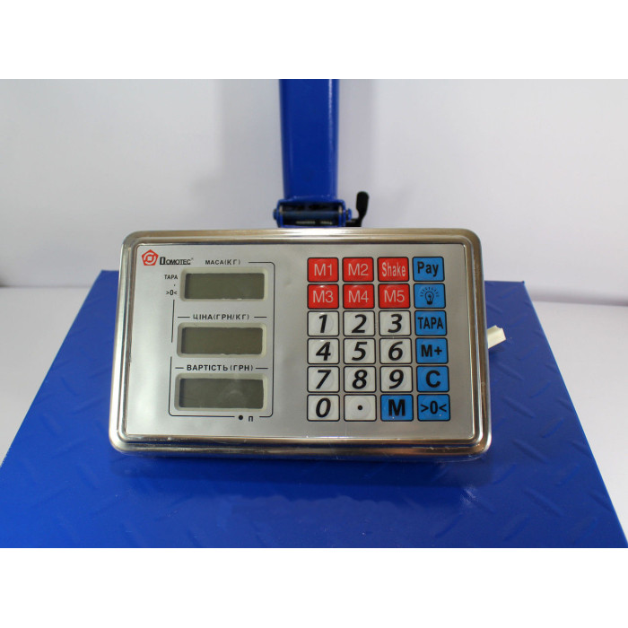 Ваги торговельні посилений з залізною головою,6V акумулятор/40*50 ART-2855/0368 350КГ