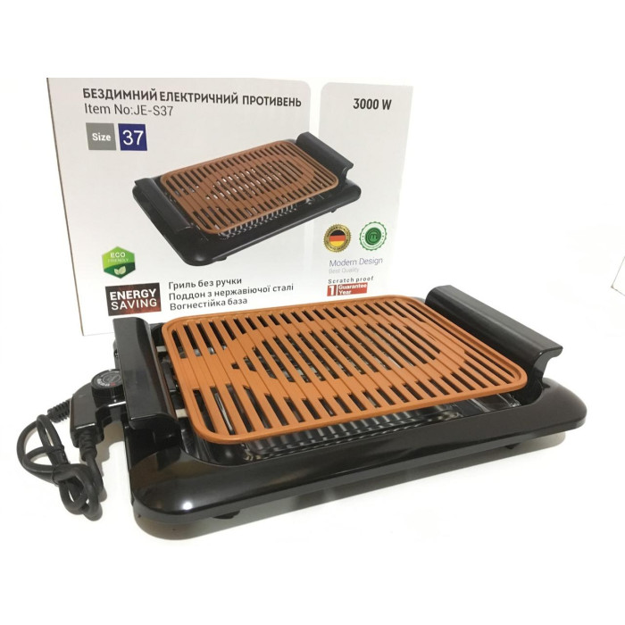 Електричний деко JE-S37 3000W (6 шт./яск.)