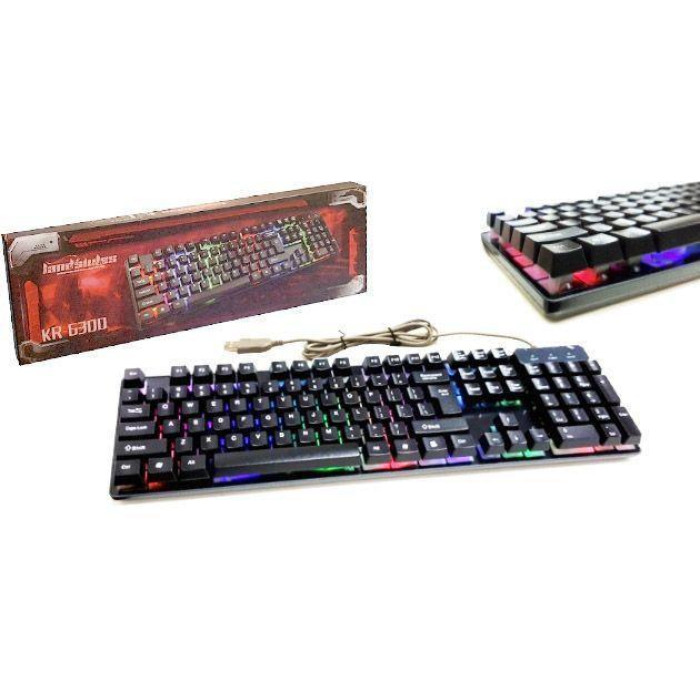 Клавіатура КЛАВІАТУРА HK-6300/4142 (МАЛЕНЬКА) (30 шт./ящик)