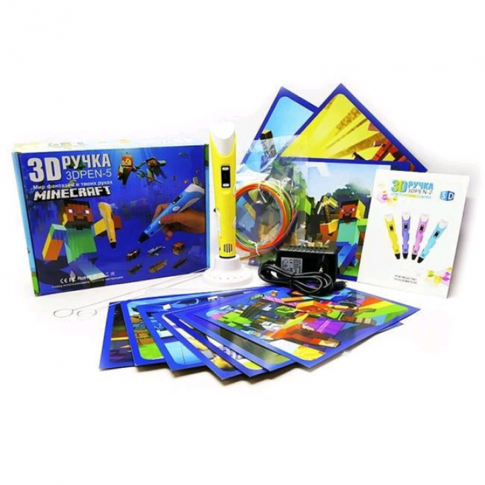 3D-ручка MINECRAFT ручка 7711 (72 шт./ясть)