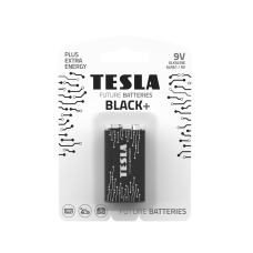 TESLA BATTERIES 9V BLACK+/ 6736 (6LR61 / BLISTER FOIL 1 шт)