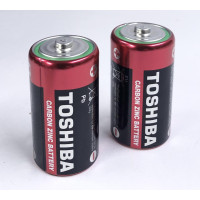 Батарейки Toshiba R20 коробка 1х2 шт (200 шт./яск.)