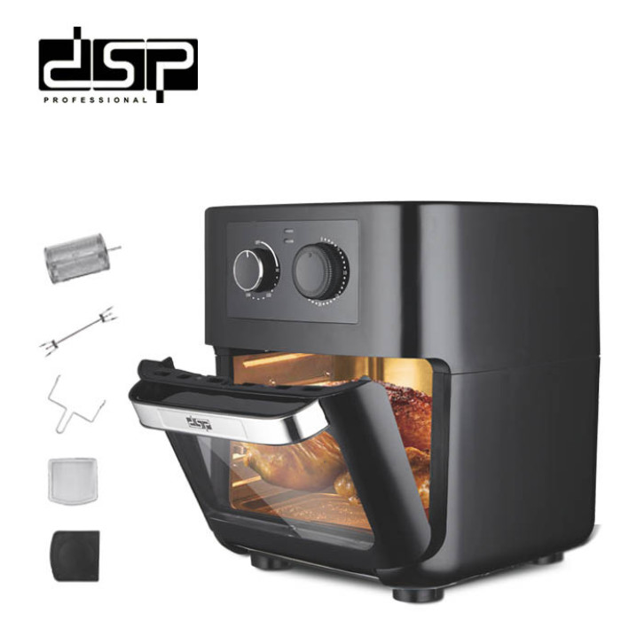 Мінідуховка багатофункціональна, фритюрниця DSP KB 2029 1700W 12L (2 шт./яск.)