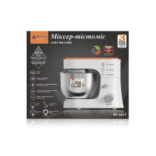 Мiксер-тiстомiс стацiонариний 800BT 4л планетарне обертання металева чаша BITEK BT-6611 7019 (4 шт)