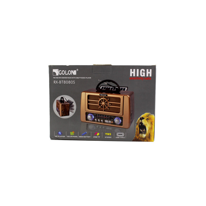 Радио RX BT 8080/ 9154 SOLAR (30)