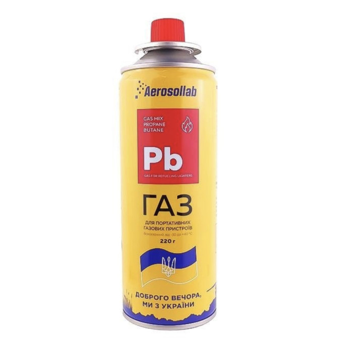 Газ Aerosollab GAZ PB 220 г (24)