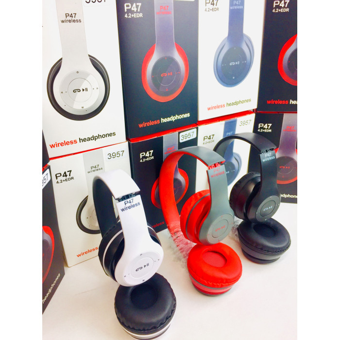 Навушники вакуумні з мікрофоном Bluetooth MDR P47+BT/3957 (100 шт./яский)