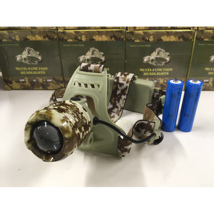 Налобний ліхтар Bailong Police WD-024 (100 шт./яский)