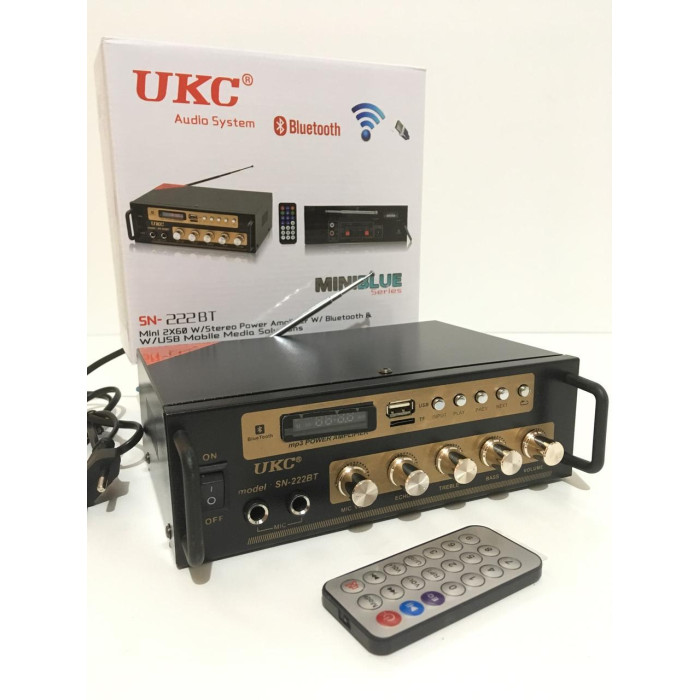 Підсилювач AMP SN-222BT UKC (20 шт./яск.)