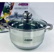 Каструля з кришкою нержсталь 3.5 л BN-219 (6)