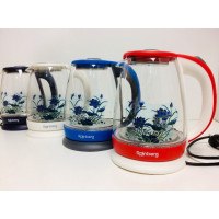 Чайник скляний RainBerg RB-998 (12 шт./яск.)