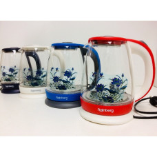 Чайник скляний RainBerg RB-998 (12 шт./яск.)