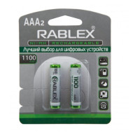 Акумулятори RABLEX HR03 RB-1100 ( 1.2V / 1100 mAh / Ni-MH / AAA / блістер / 2 шт.)