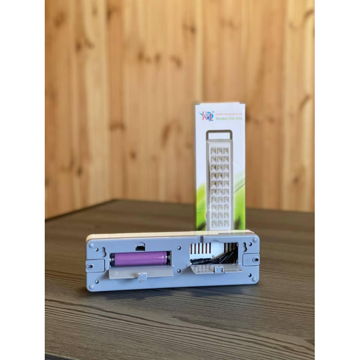 Ліхтар-лампа світлодіодна з акумулятором KD 830 (60 шт./яск.)