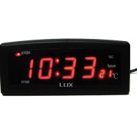 Електронний годинник Caixing CX-818-1 (червоний)