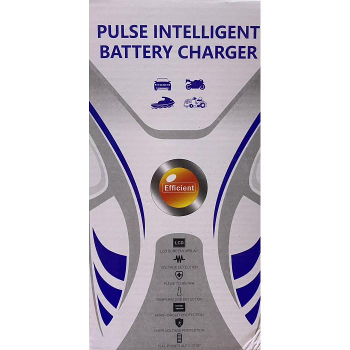 Зарядний пристрій для акумуляторів ART 8446/12V/6Ah (50 шт./яский)