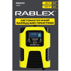 Зарядний пристрій RABLEX RB600 6V/12V DC (50)