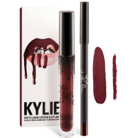 Набір матової рідкої помади + олівець MOD-3610/8611 (KYLIE BIRTHDAY EDITION)