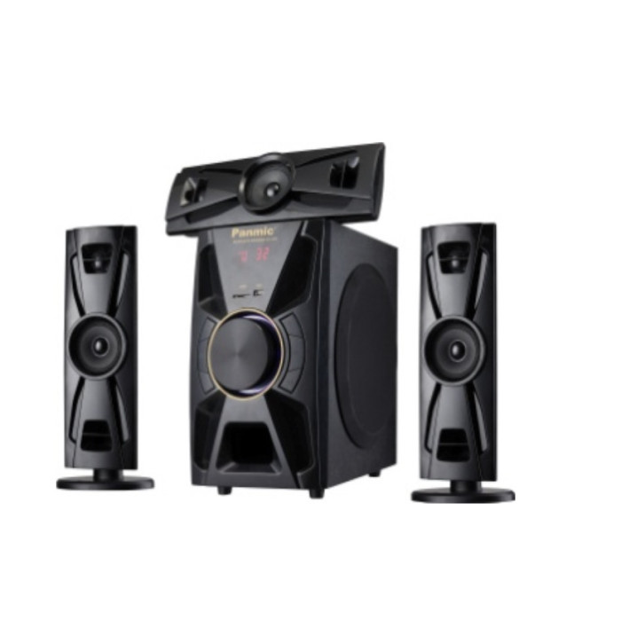 Акустична система ERA EAR E 43 музичний центр із вбудованим Bluetooth, сабвуфер із пультом уп