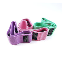 Набір тканинних фітнес-гумок (LT-003) HIP RESISTANCE BAND ART 7774 (100 шт./ясть)