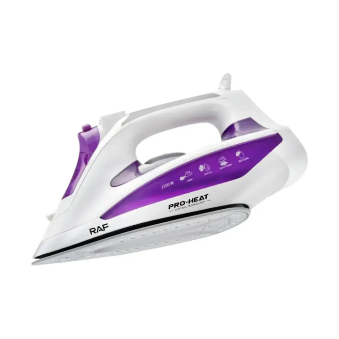 Праска з керамічною підошвою 2200Вт RAF R1233V/ 7441 (10 шт/ящ)