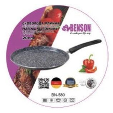 Сковорода для млинців 20 см гранітне покриття BN-580 (12 шт./ясть)