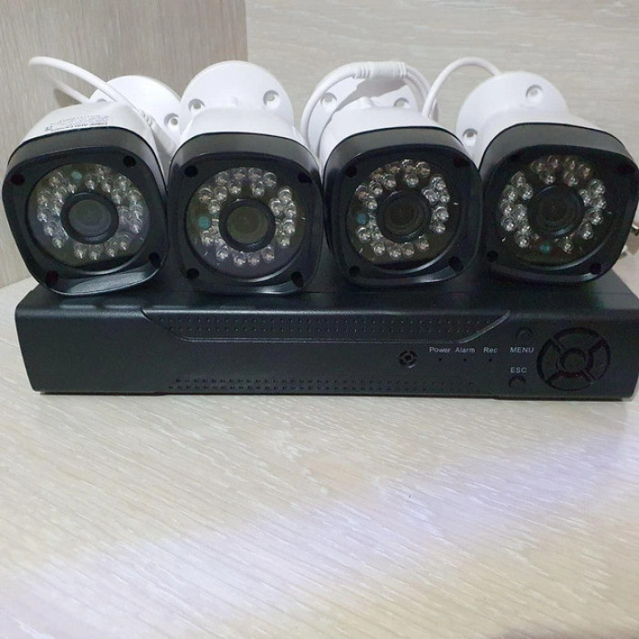 Рег.+ Камери DVR KIT 6004 WIFI/3204 4ch (6 шт./яскравий)