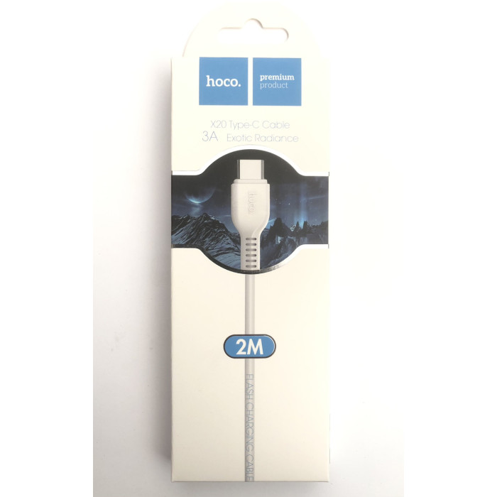 Кабель HOCO COOL DATA CABLE X 20 TYPE C ART 8707 (300 шт)