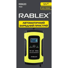 Зарядний пристрій RABLEX RB620 12V DC 4 AH-100 AH (50)
