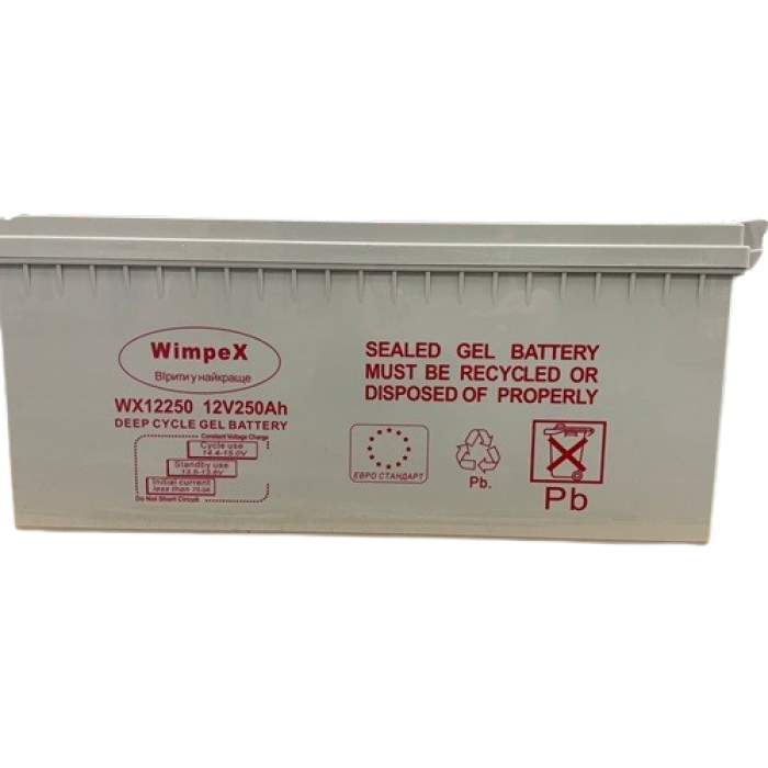 Акумулятор гелевий WX 12250 12v250Ah (1)