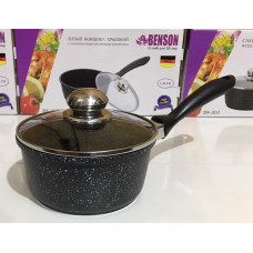 Ковшик з кришкою мармур 1.4 л BN-303 (8)