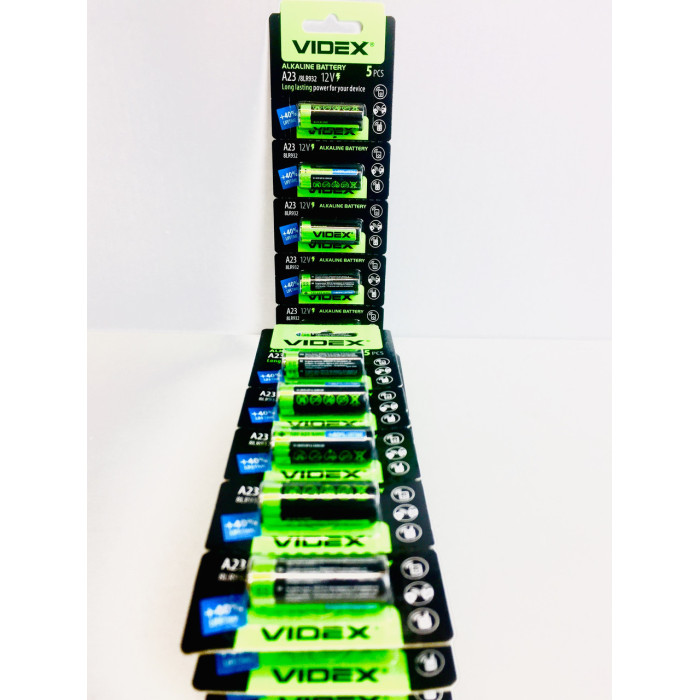 Батарейка лужна VIDEX A23