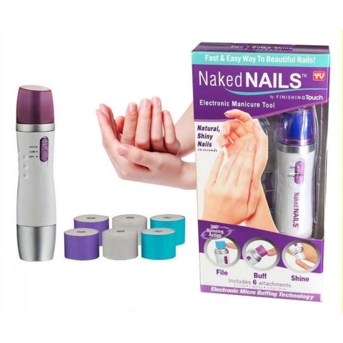 Машинка для полірування нігтів Naked Nails ART-9759/ RO-74