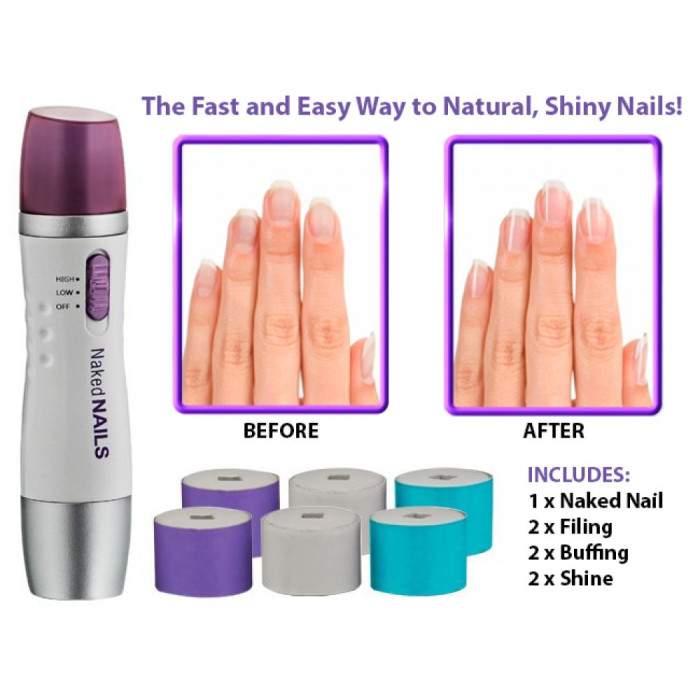 Машинка для полірування нігтів Naked Nails ART-9759/ RO-74