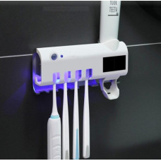 Диспенсер для зубної пасти та щіток автоматичний toothbrush sterilizer 7710/ WJ3 (60 шт./ясть)