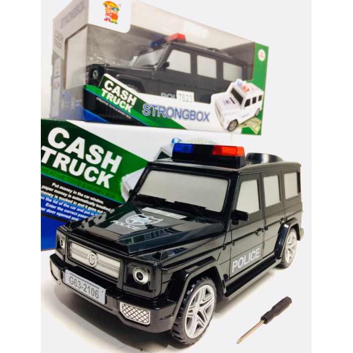 Електро Сейф скарбничка "Машина" з кодовим замком і відбитком пальця 2106/EL 510-7 (30 шт./ясть)