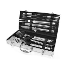 Набір для мангала 43х21х8 см BBQ Tools Set AL 10/ 8995 (6 шт./ясть)