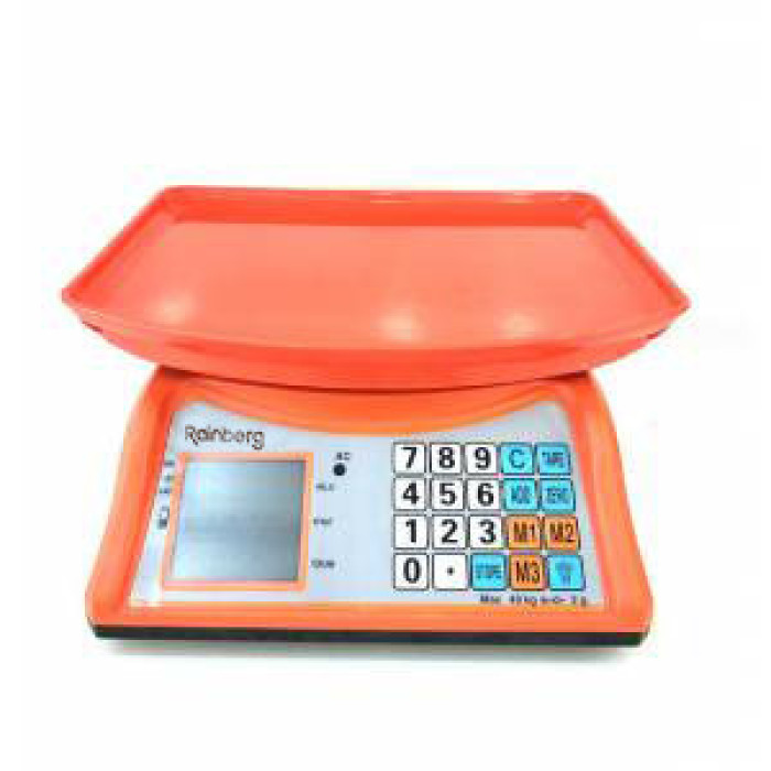 Торгові ваги Rainberg RB 805 40 кг (10 шт./яскравий)