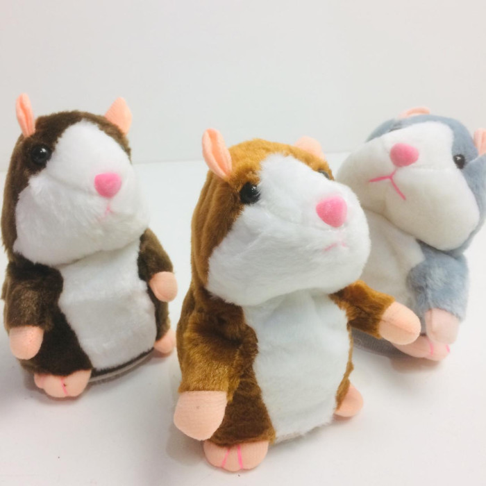 Хом'як говорить,повторюшка Woody Time Brown EL 2042 (160 шт./ясть)